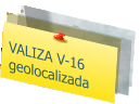 VALIZA V-16 geolocalizada