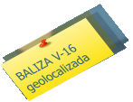 BALIZA V-16 geolocalizada